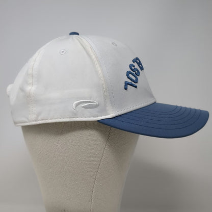 Pukka Snapback White Blue One Size Cabo Del Sol Golf Sun Embroidery Hat