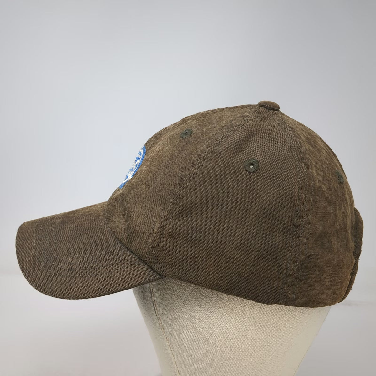 Port Authority Baseball Cap Brown One Size Embroidered FBS Logo Slideback Hat