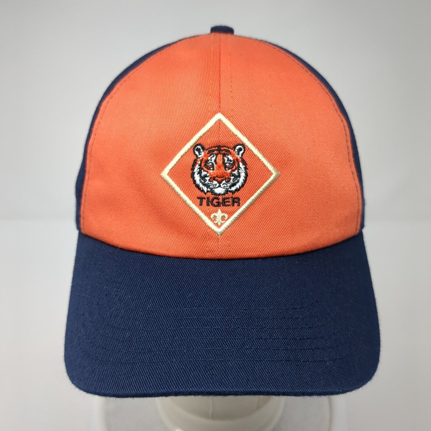 Tiger Boy Scouts of America Strapback Hat Multicolor M/L Adjustable Embroidered
