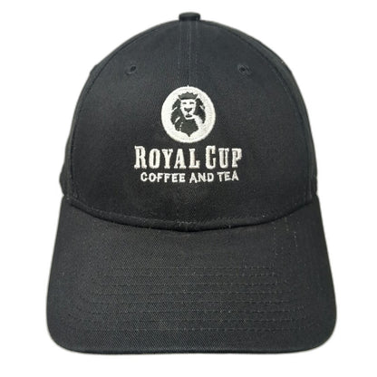 New Era Baseball Cap Black One Size Royal Cup Coffee and Tea Strapback Hat