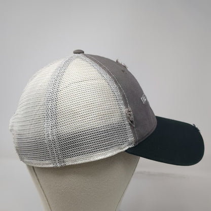 Cosmopolitan of Las Vegas Trucker Hat Gray Black White One Size Mesh Snapback