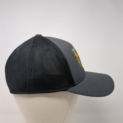 J&J Farms Estelline SD Fitted Trucker Hat Gray S/M Fitmax70 Port Authority