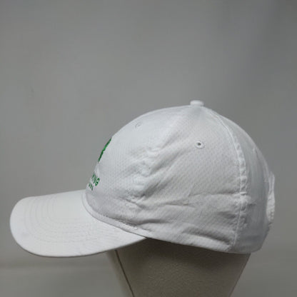 Real Living Productions Slideback Hat White One Size Adjustable Embroidered