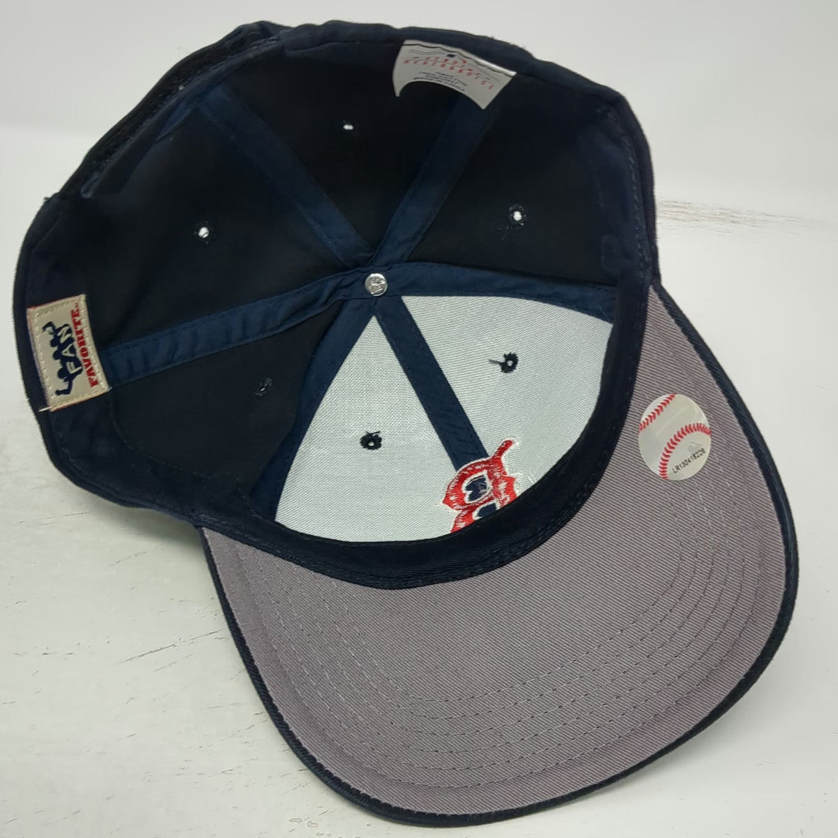 Boston Red Sox MLB Fan Favorite Baseball Cap Blue One Size Strapback Cotton Logo
