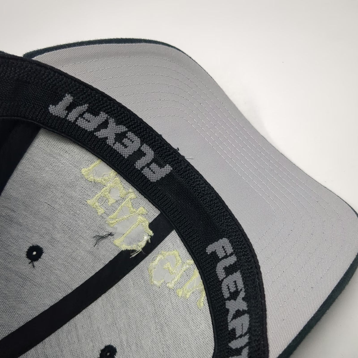 Flexfit Baseball Cap Black M Dead Guy Ale Embroidery Stretch Fit 6 Panel Hat