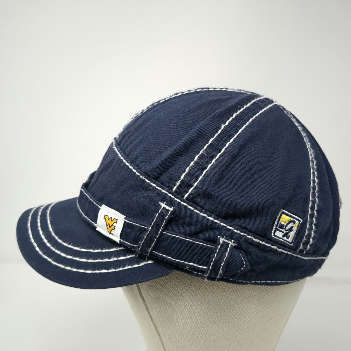 West Virginia Mountaineers NCAA The Game Blue Army Cap OS Contrast Snapback Hat