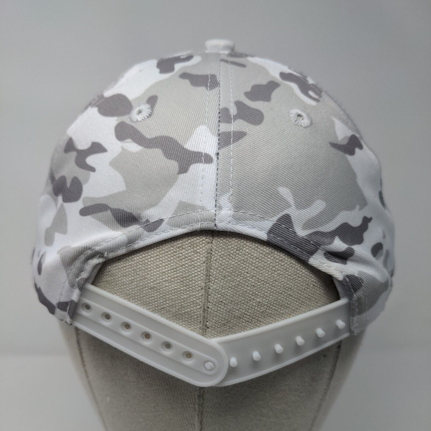 Cash & Co. Snapback Hat Camouflage M/L Adjustable Embroidered 6 Panel Rope