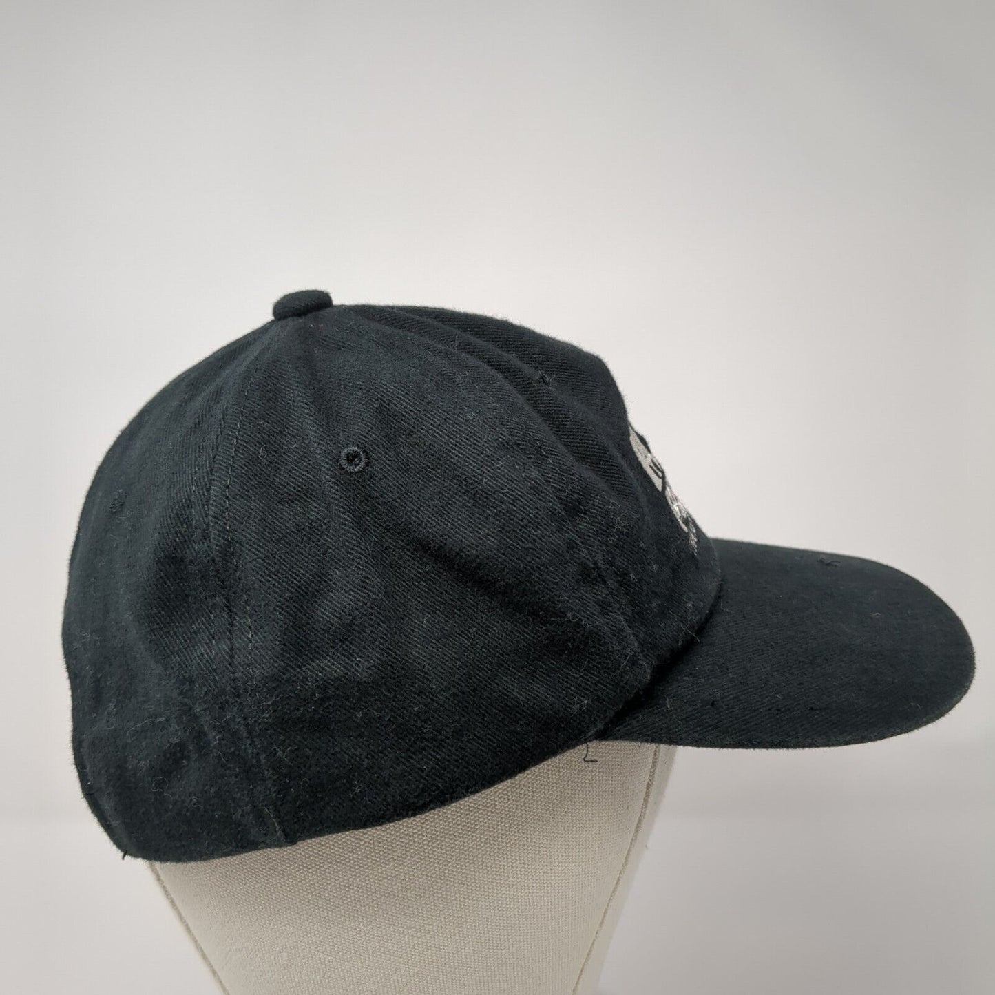 Peasley Transfer & Storage Snapback Hat Black One Size Embroidered