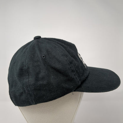 Peasley Transfer & Storage Snapback Hat Black One Size Embroidered