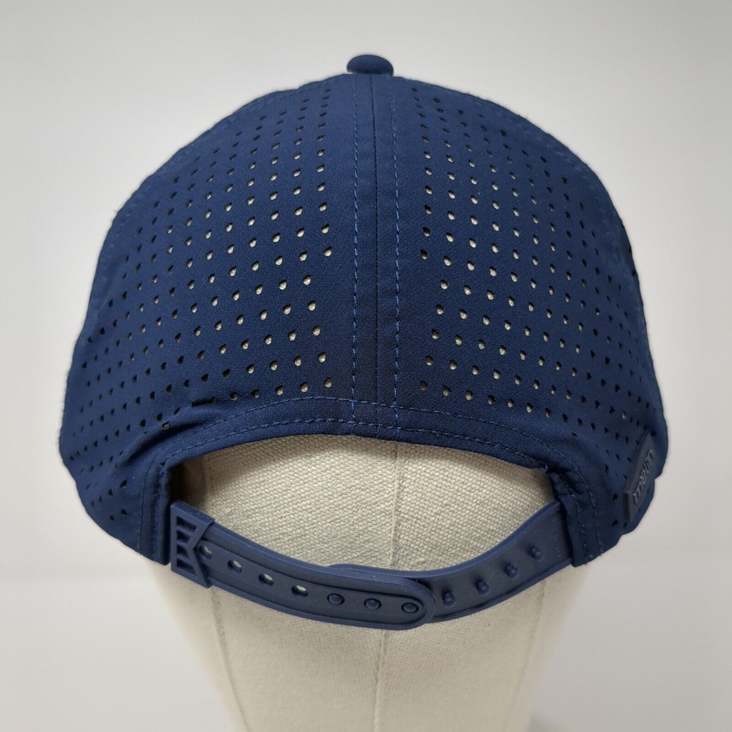 Melin Hydro Coronado Snapback Mesh Back Hat Blue Rope Size Small 3D Logo