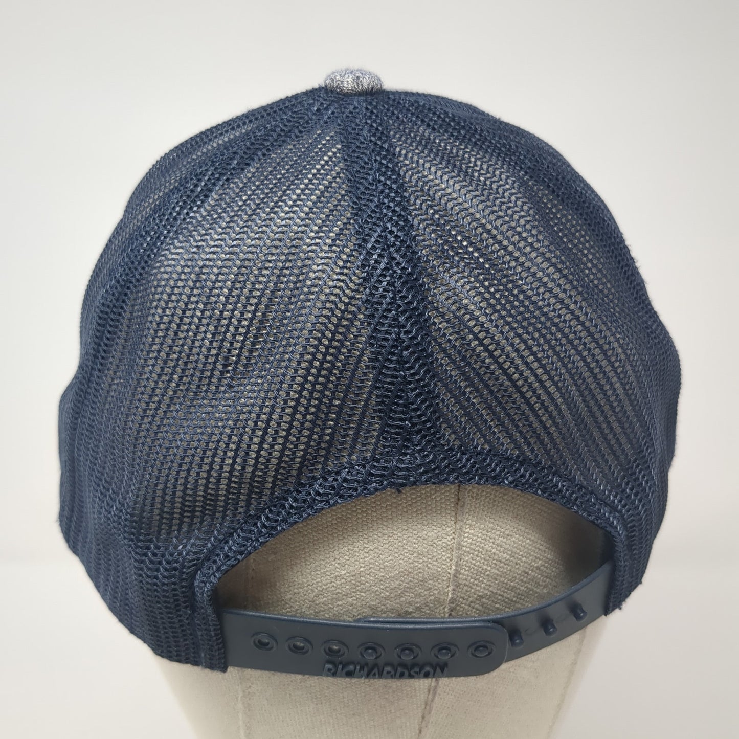 European Masters Weightlifting Snapback Trucker Hat Multi Large Mesh Back