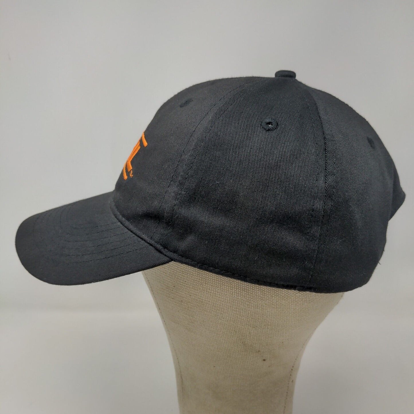 Team Stihl Men's Snapback Hat Black Orange Adjustable Embroidered Logo