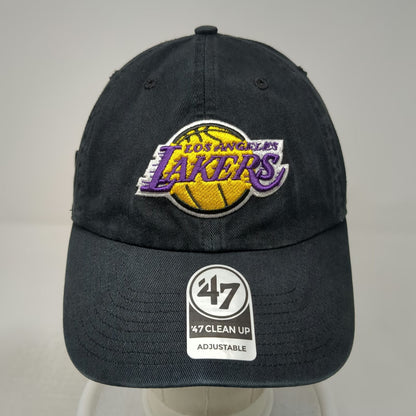Los Angeles Lakers NBA '47 Cap Black Purple Yellow One Size Slideback Logo Hat