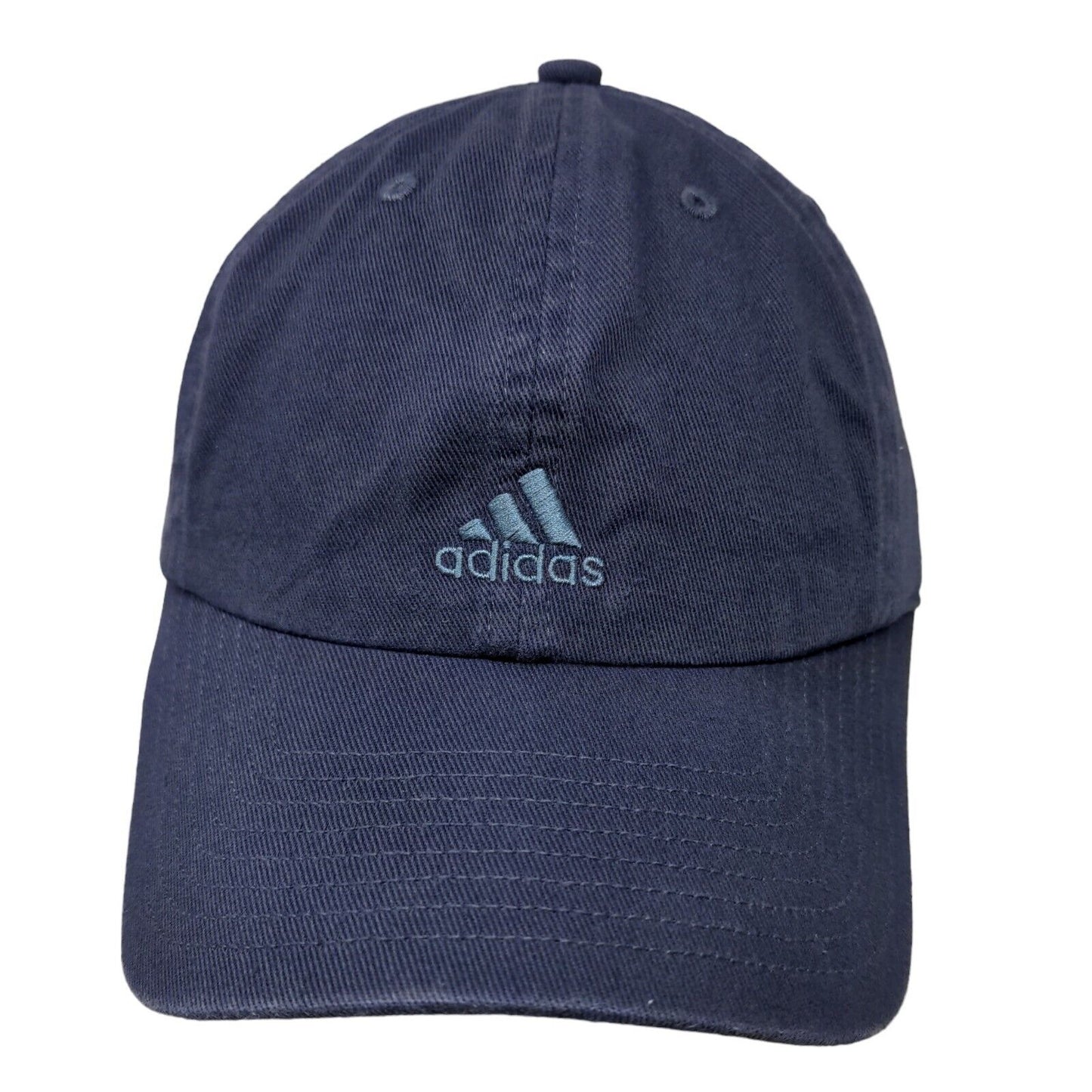 Adidas Aeroready Men's Slideback hat Blue Embroidered Logo 100% Cotton