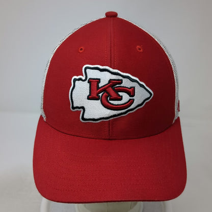 '47 Kansas City Chiefs NFL Red Trucker Hat One Size Mesh Back Snapback Logo Cap