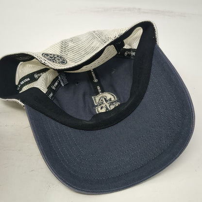 Seattle Mariners MLB '47 Baseball Cap Blue White One Size Hat Mesh Back Stretch