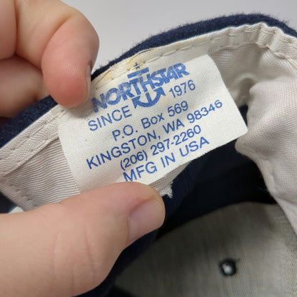 Northstar USS Enterprise CVN-65 US Navy Snapback Hat Blue One Size USA Made