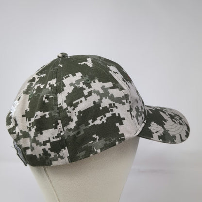 BWM Global Baseball Cap Green OSFM Digital Camo Coca-Cola W Eagle Logo Hat Strap