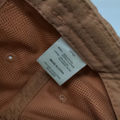 Nice To Meat You Slideback Hat Brownish-Orange One Size Leather Strap
