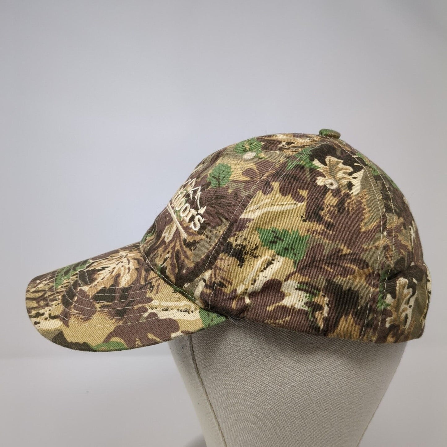 NAPA Outdoors Strapback Hat Camo One Size Adjustable Embroidered