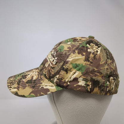 NAPA Outdoors Strapback Hat Camo One Size Adjustable Embroidered