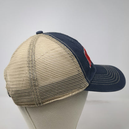 '47 Arizona Wildcats NCAA Trucker Hat Blue Beige One Size Snapback Mesh Green