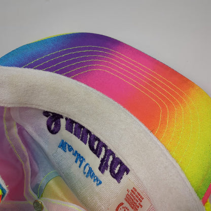 Otto 5 Panel Blue One Size Iwata Spray Equipment Neon Rope Nylon Rainbow Hat