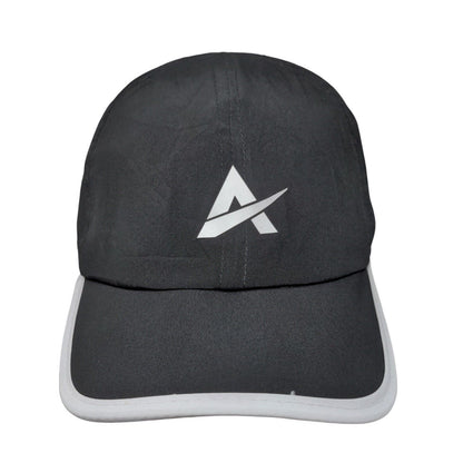 Arctic Cool Strapback Hat Black One Size Adjustable Embroidered Logo