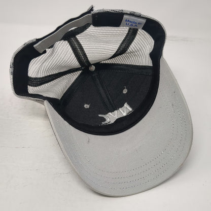 Gray Baseball Cap One Size NYC Statue of Liberty 1886 Mesh Made in USA Hat