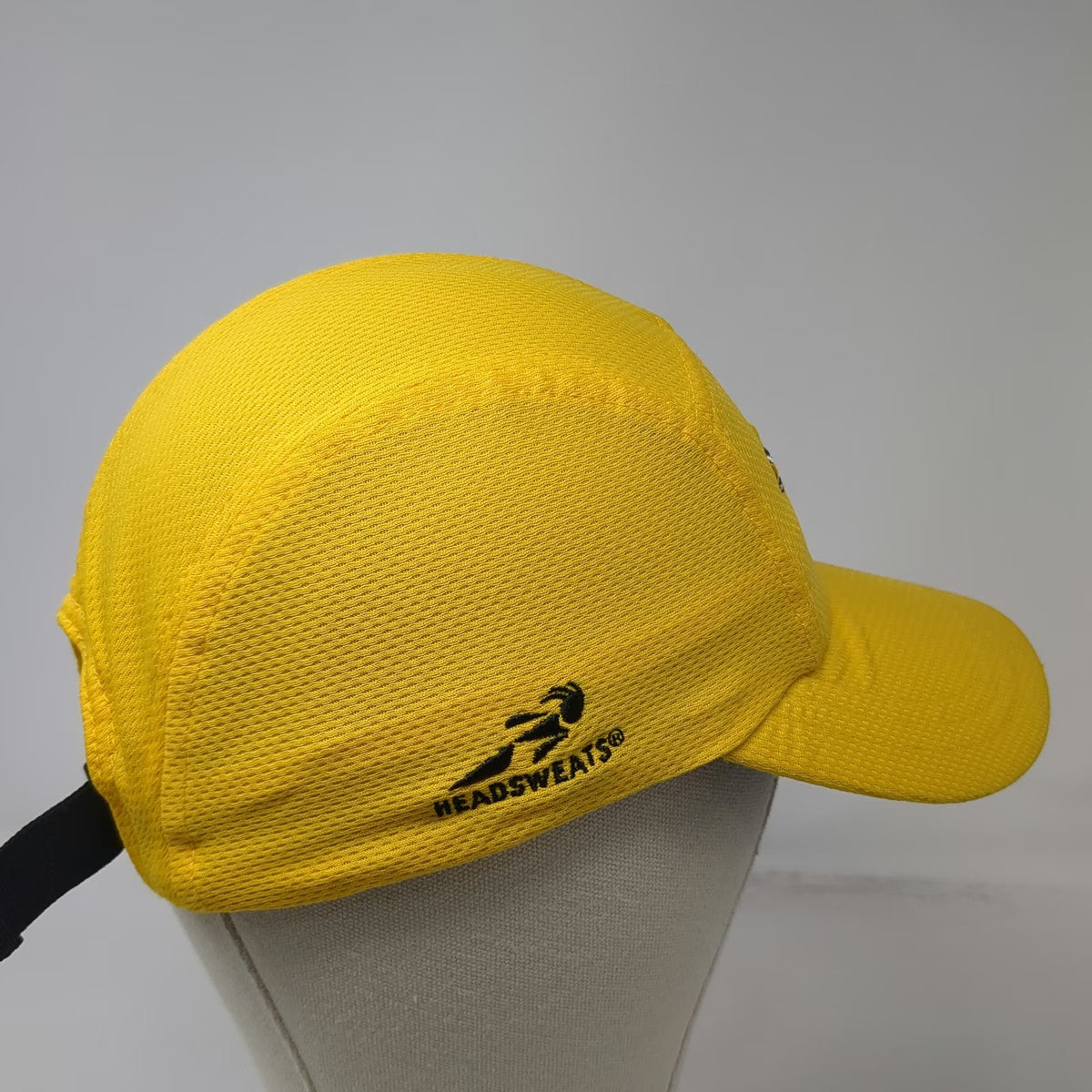 Headsweats 5 Panel Yellow One Size Slideback Lake Oswego Community Rowing Hat