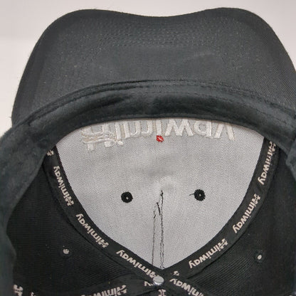 Himiway Snapback Hat Black One Size Solid Embroidered Adjustable