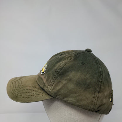 Cabela's World Foremost Outfitter Slideback Hat Green OS Adjustable Embroidered