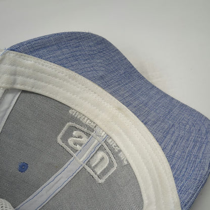 Fahrenheit Trucker Hat Blue One Size Sumter Utilities Quanta Services Heathered