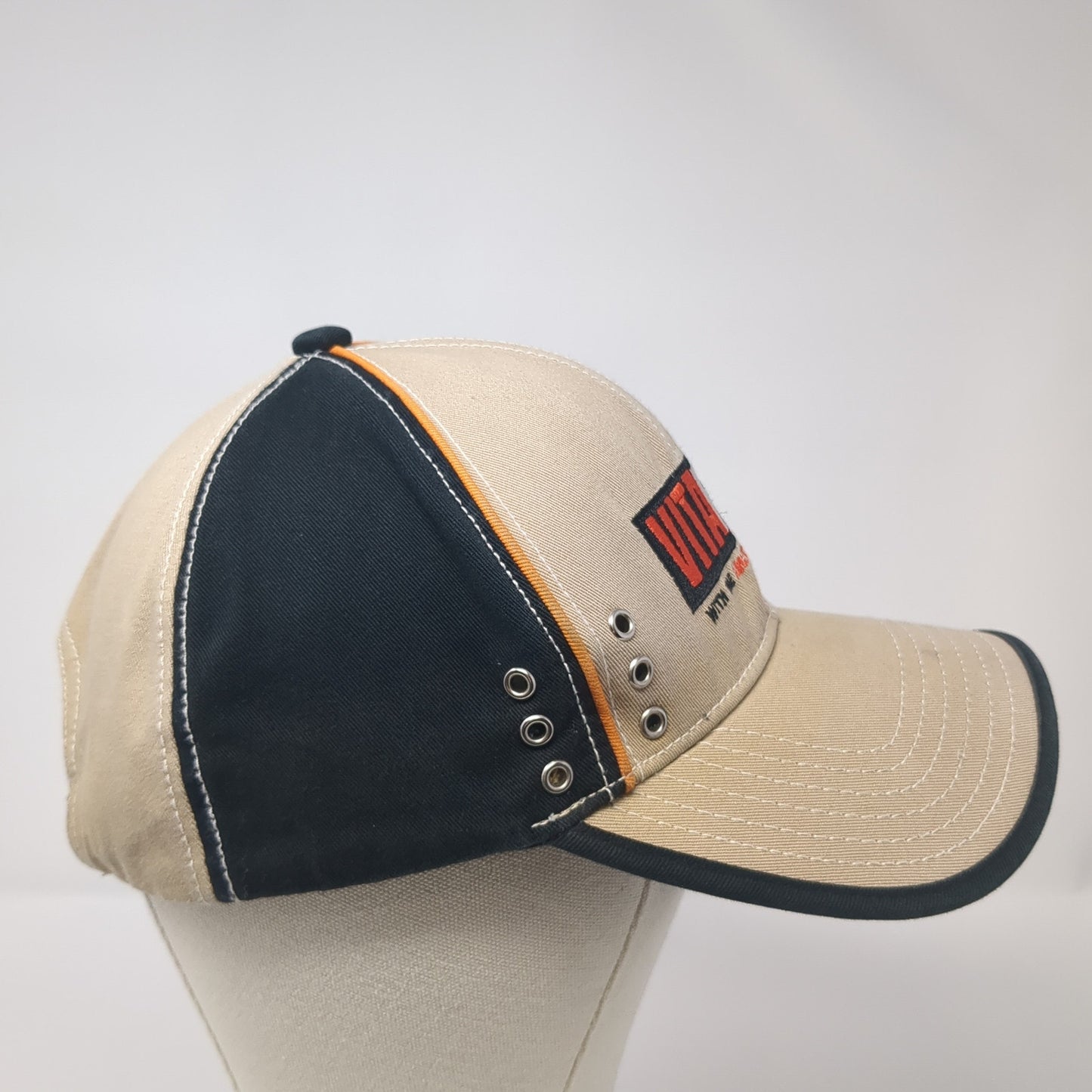 VitaFerm Slideback Hat Multi One Size Adjustable Colorblock Vent Holes