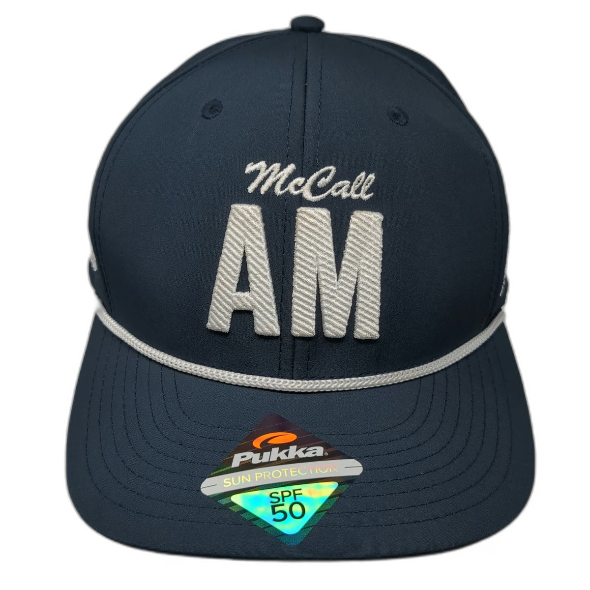 Pukka Snapback Blue One Size McCall AM Quest Groups N2G Nutrition2Go Rope Hat