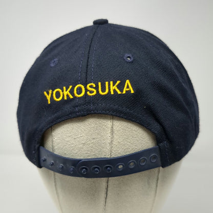 K-Products Snapback Blue Hat One Size Engineering Team Yokosuka Japan Crest
