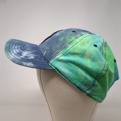 Idaho Slideback Hat Multi One Size Tie Dye Leather Patch Sportsman