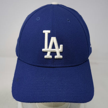 New Era Los Angeles Dodgers MLB Baseball Cap Blue XL Stretch Fit 39THIRTY Hat