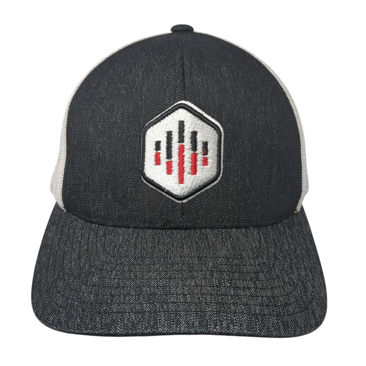 Perform24 Snapback Trucker Hat Black One Size Mesh Back Adjustable