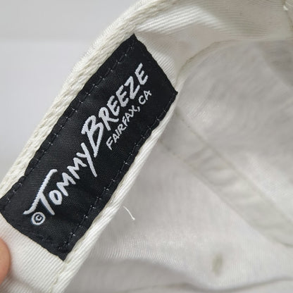 Tommy Breeze Snapback Gray Hat One Size 5 Panel Sunset Birds Patch Flat Brim
