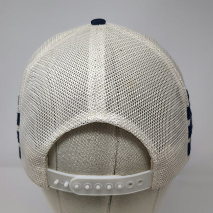 Designer Ward Cap Trucker Hat White L Million Dollar Cowboy Bar Mesh Snapback
