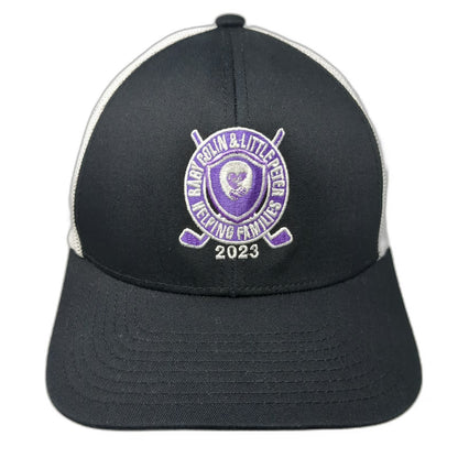 Pacific Headwear Trucker Hat Black One Size Mesh Snapback 2023 Golf IBEW 98