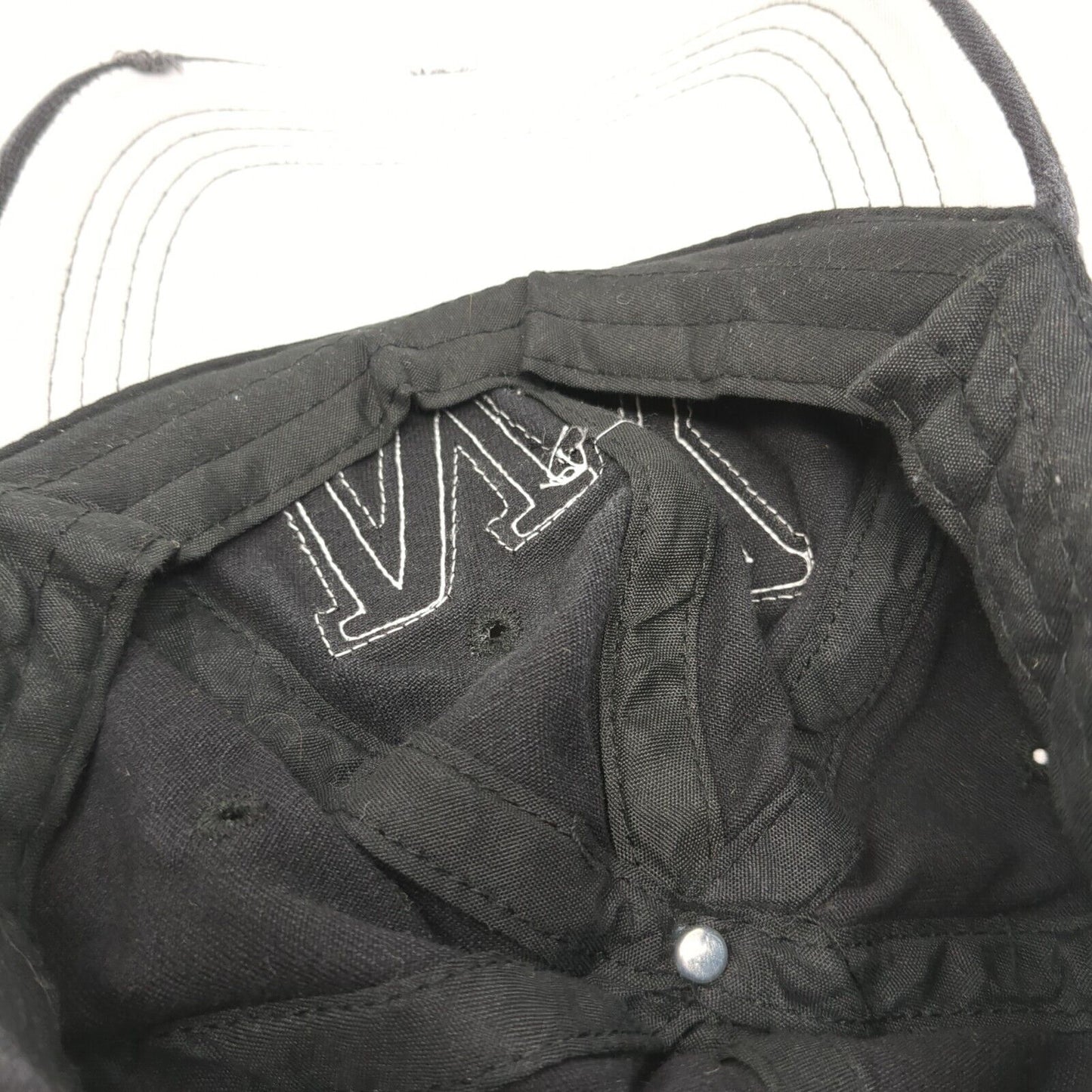 NY Air Force New York Slideback Hat Black One Size Adjustable 6 Panel
