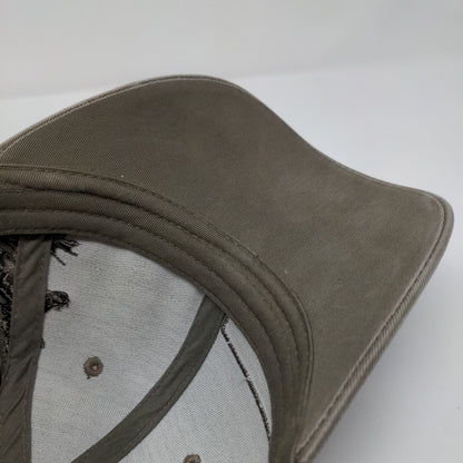 Case Agriculture Strapback Hat Tan OSFA Adjustable Embroidered Deer Wildlife
