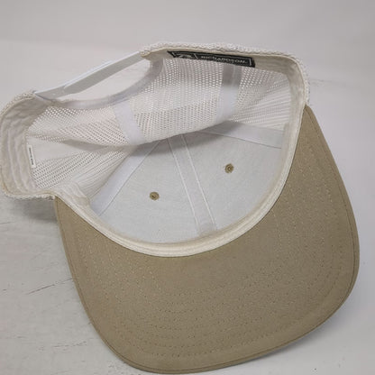 Richardson Trucker Hat Beige OSFM Mesquite Creek Outfitters Mesh Back Snapback