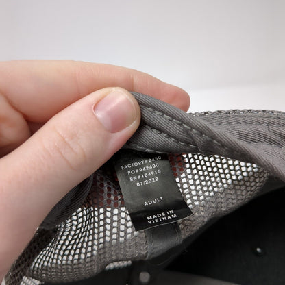 Intermountain Gas Company Snapback Trucker Hat Black One Size Mesh Back