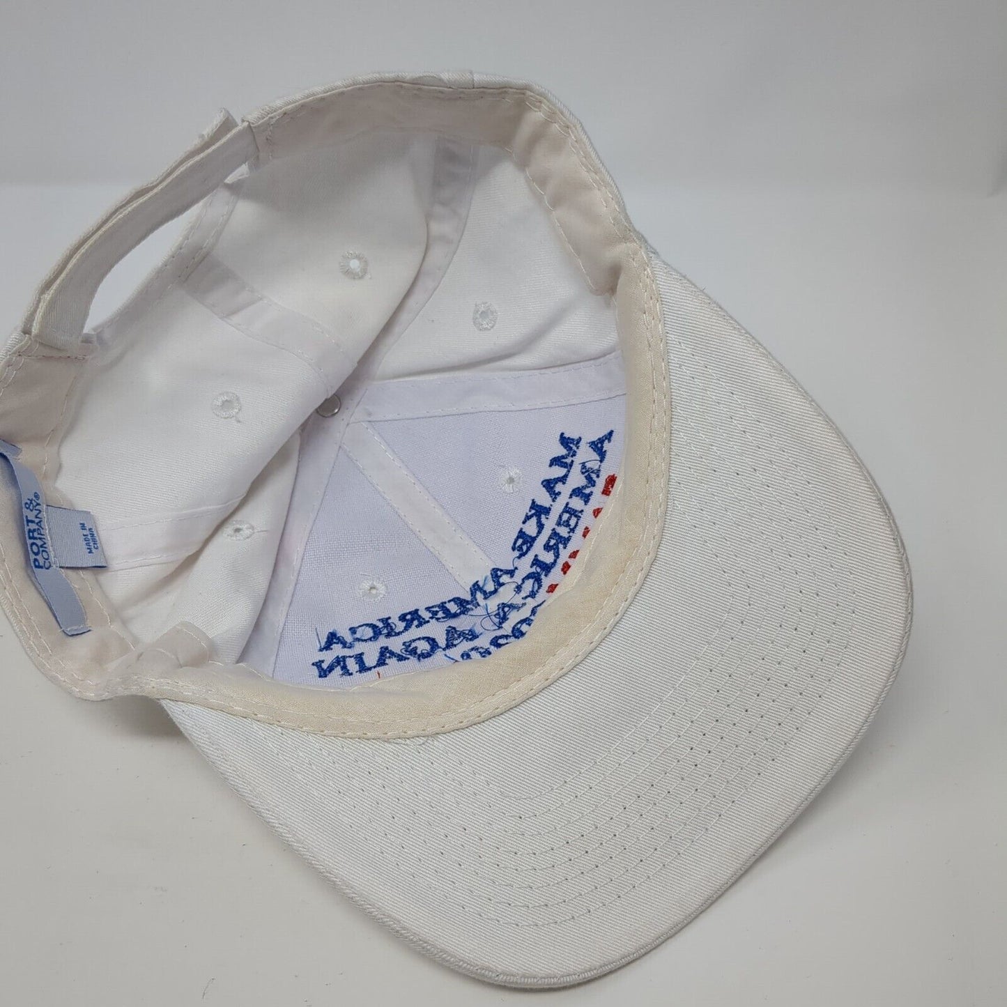Make America America Again Samm2020.com White OS Adjustable Port & Company