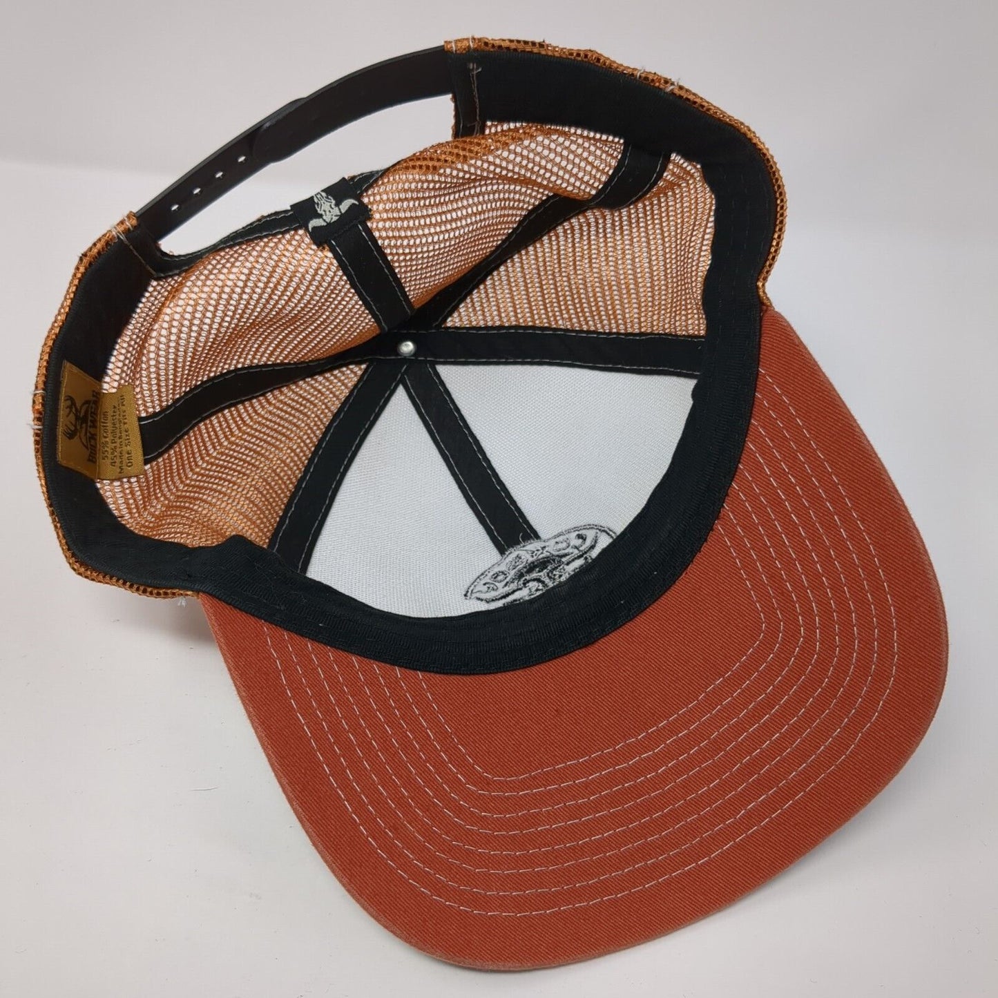 Cowboy Strong Snapback Mesh Back Trucker Hat Multi One Size Buck Wear