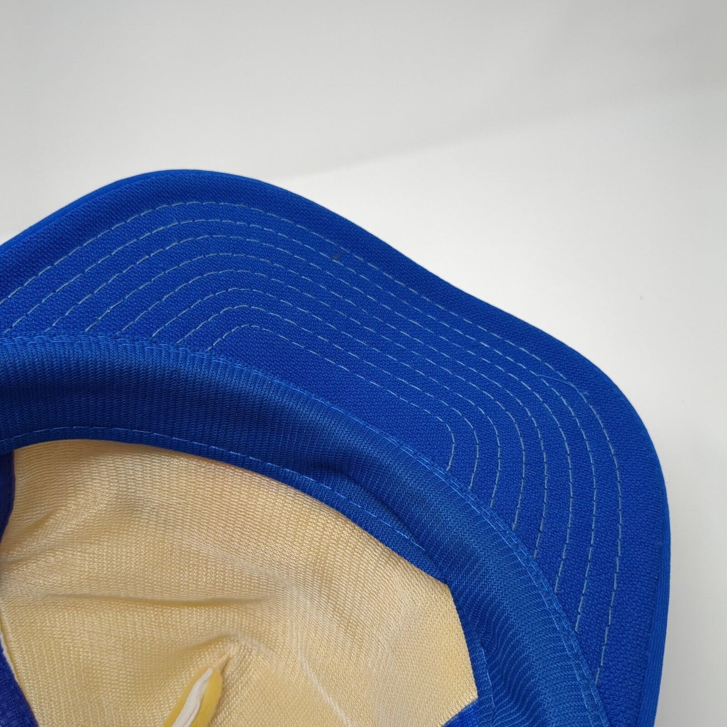 S2 Kutv Sports Snapback Trucker Hat Blue One Size Mesh Back Adjustable