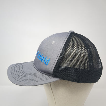 CarShield Snapback Trucker Hat Gray One Size Mesh Back Port Authority
